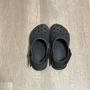 Kids Black Crocs